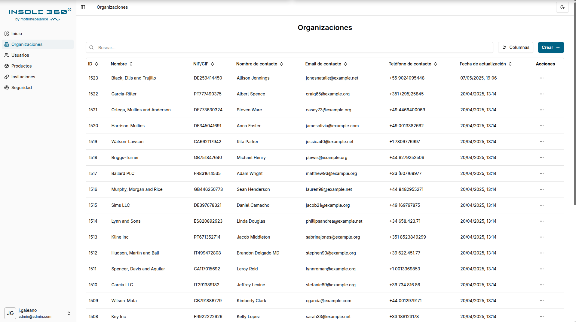 Aplicación Web Configurador de productos y CRM screenshot 2